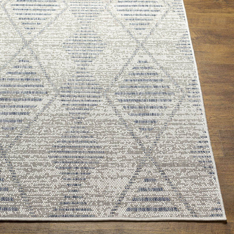 Killarney Geometric Indoor / Outdoor Rug, Rectangle 9'2" x 12'
