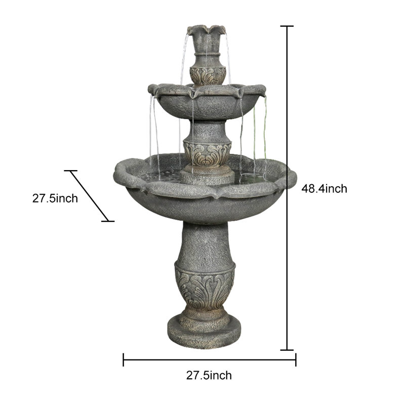 Weather Resistant Floor Fountain