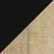 PC Black/Industrial Oak is out of stock selected
