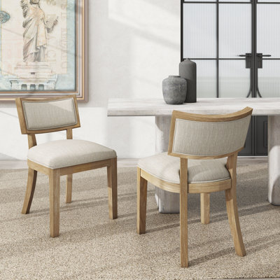 Parinita Fabric Upholstered Side Dining Chairs