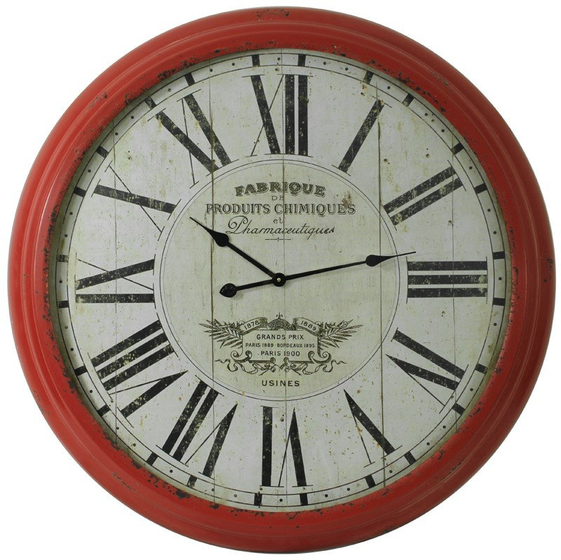 Abancourt Metal Wall Clock