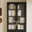 Light luxury black bookcase