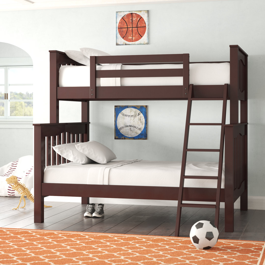 Edington Kids Twin Over Full Bunk Bed Harriet Bee Bed Frame 