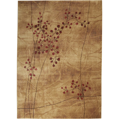 Tapis contemporain au lait Anastasia