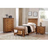 Loon Peak® Hartford Solid Wood Panel Storage Bed & Reviews | Wayfair