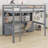 Loft Bed With Desk,Cabinets,Drawers And Bedside Tray,Charging Station-235651847