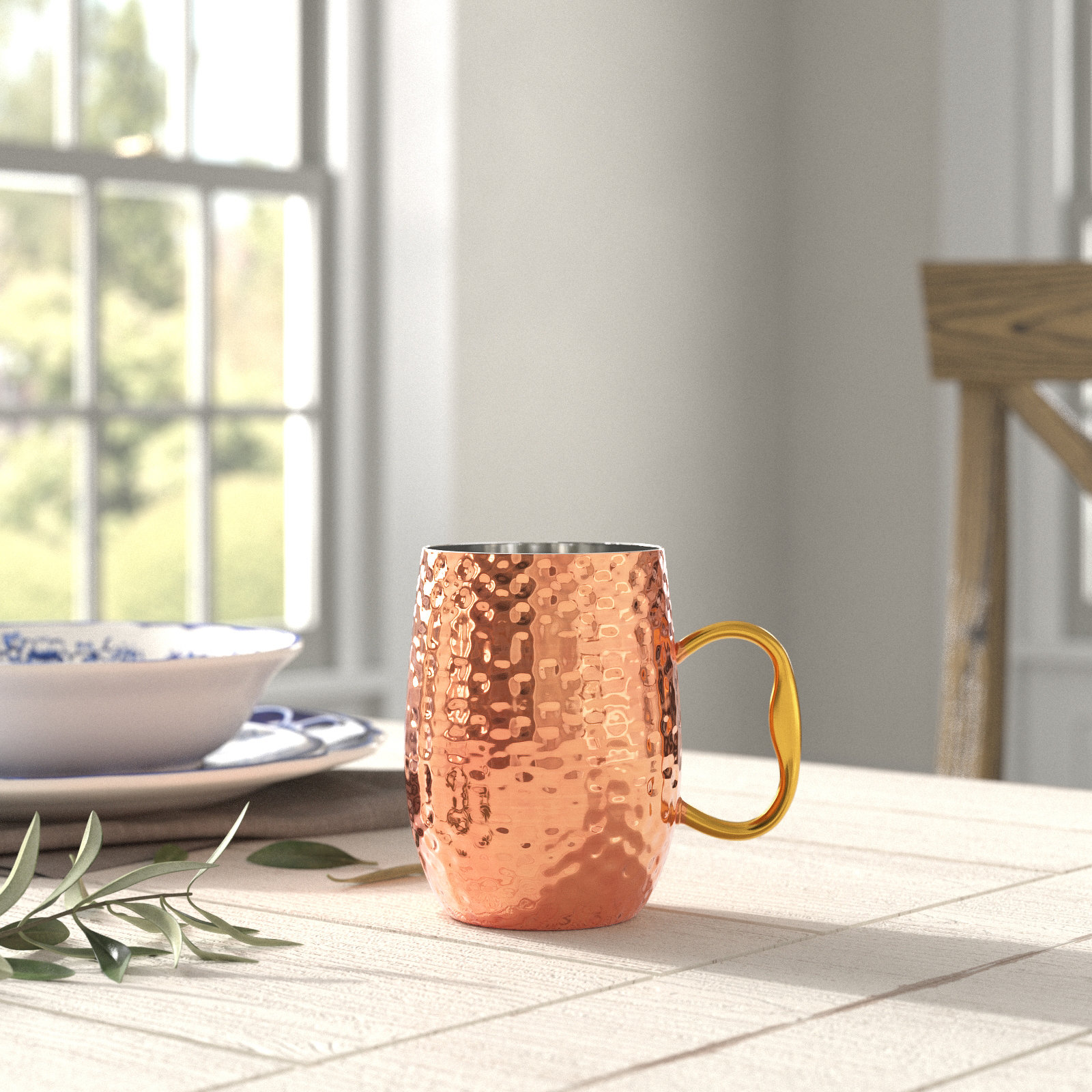 Adrielle Stainless Steel Moscow Mule Mug