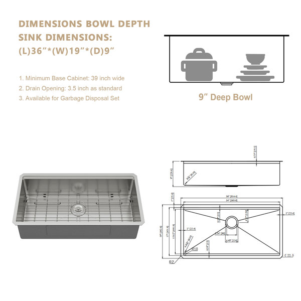 Dimensions du produit