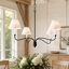 Iron 4-Light Chandelier-866757377