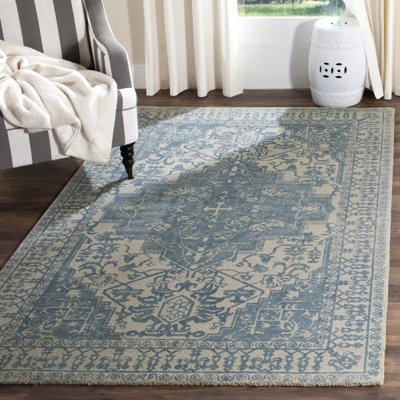Mcfarland Vintage Hand Tufted Wool Oriental Rug