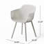 Chaise blanche en polypropylène blanc Lotus