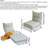 1cp, Lazy Sofa Tatami Foldable Sofa Bed-587385886