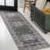 Alanya Ornate Medallion Machine-Washable Dark Green/Gray Rug