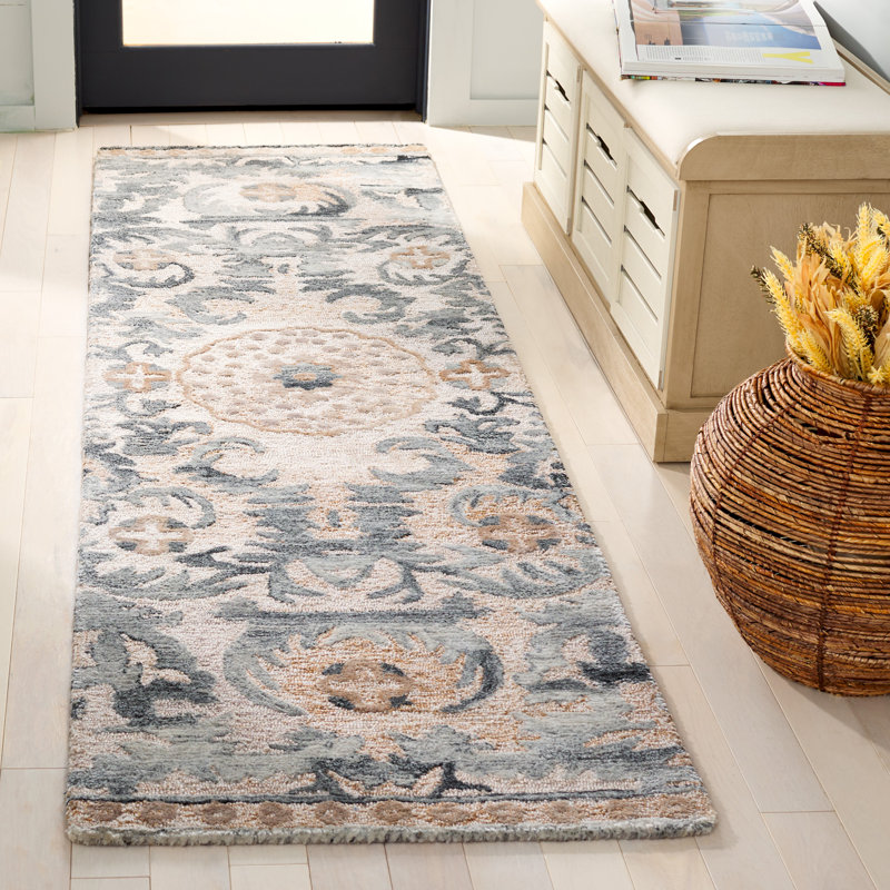 Sidea Tufted Performance Performance Oriental Rug, Runner 2'3" x 8'