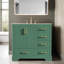 Meuble-lavabo traditionnel 36 po avec lavabo en céramique, deux portes à fermeture douce et quatre tiroirs-1424588377-1424588373