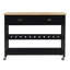 Newhaven Solid Wood Bar Cart-1600506139