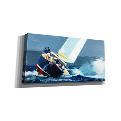  'Hoek' by Curt Crain Canvas Wall Art, 40" x 20"