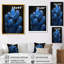 Cactus bleu clair et noir clair de lune - Cactus floral-1568963143-1568963148