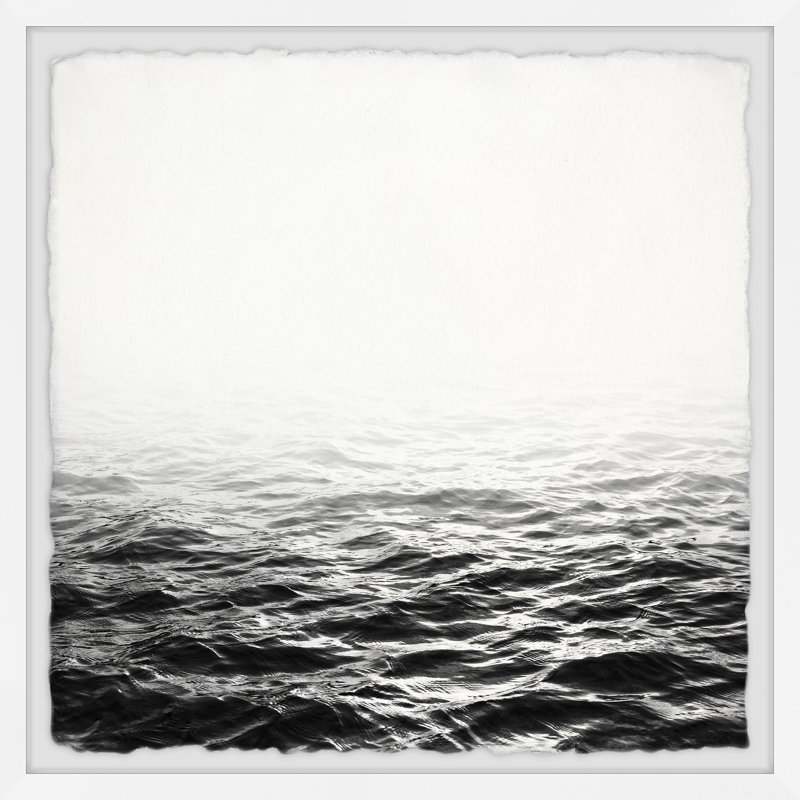 Unclear Horizon by Marmont Hill - 4 Piece Single Picture Frame Painting Set, 30cm H x 30cm W x 3.81cm D