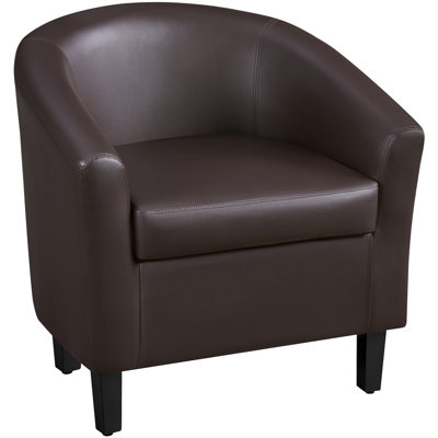 Fauteuil demi-tonneau avec fauteuil club demi-tonneau Seldon