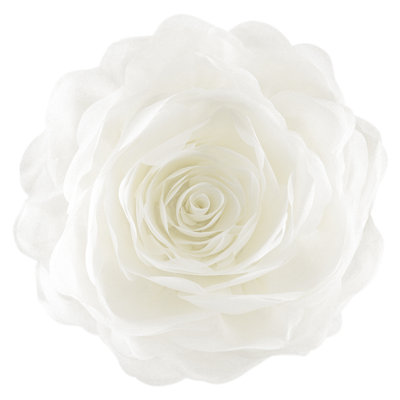 Housse de coussin décoratif décoratif à motif floral rose Simulation
