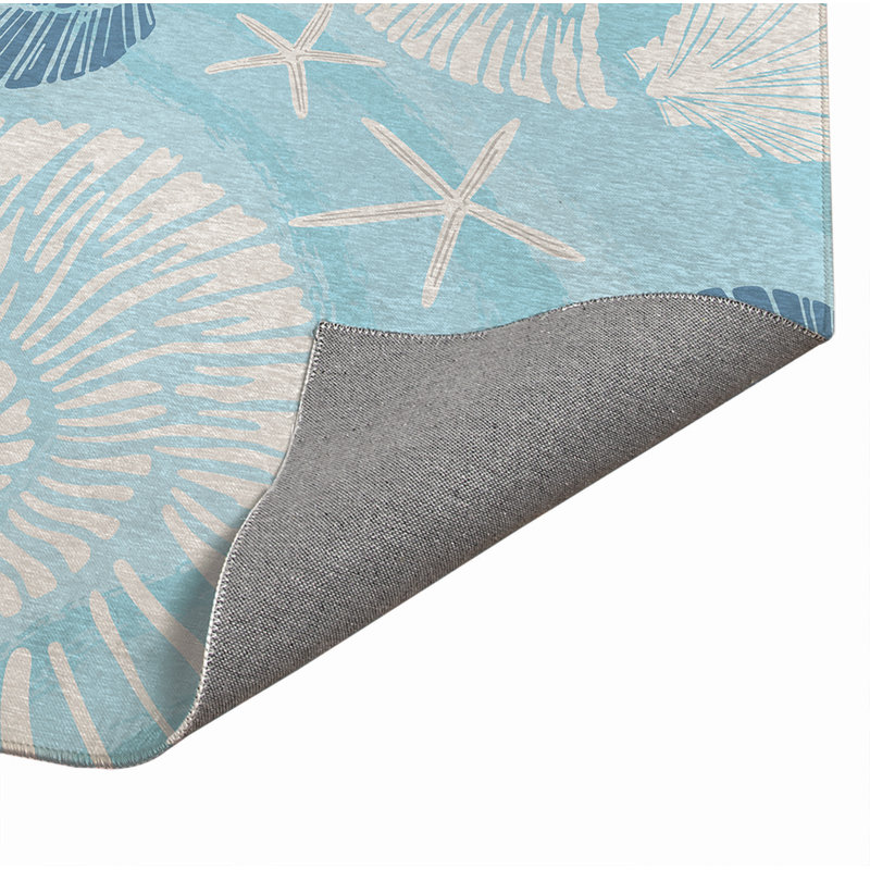 Paillasson Staro, Bleu, L 60 po x L 84 po