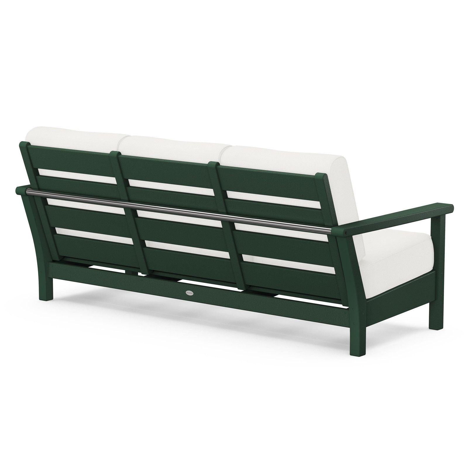 Harbour Deep Seating Sofa, Natural Linen, Green