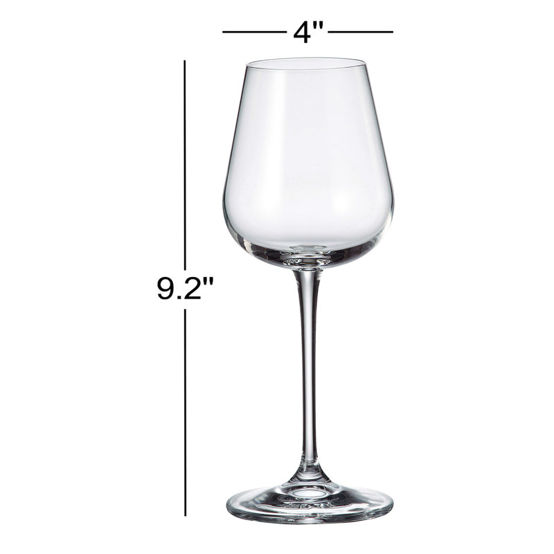 Saori 18 oz. Crystal Red Wine Glass (Set of 12)