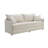 Fabric Sleeper Sectional Sofa W/ 2 Toss Pillows