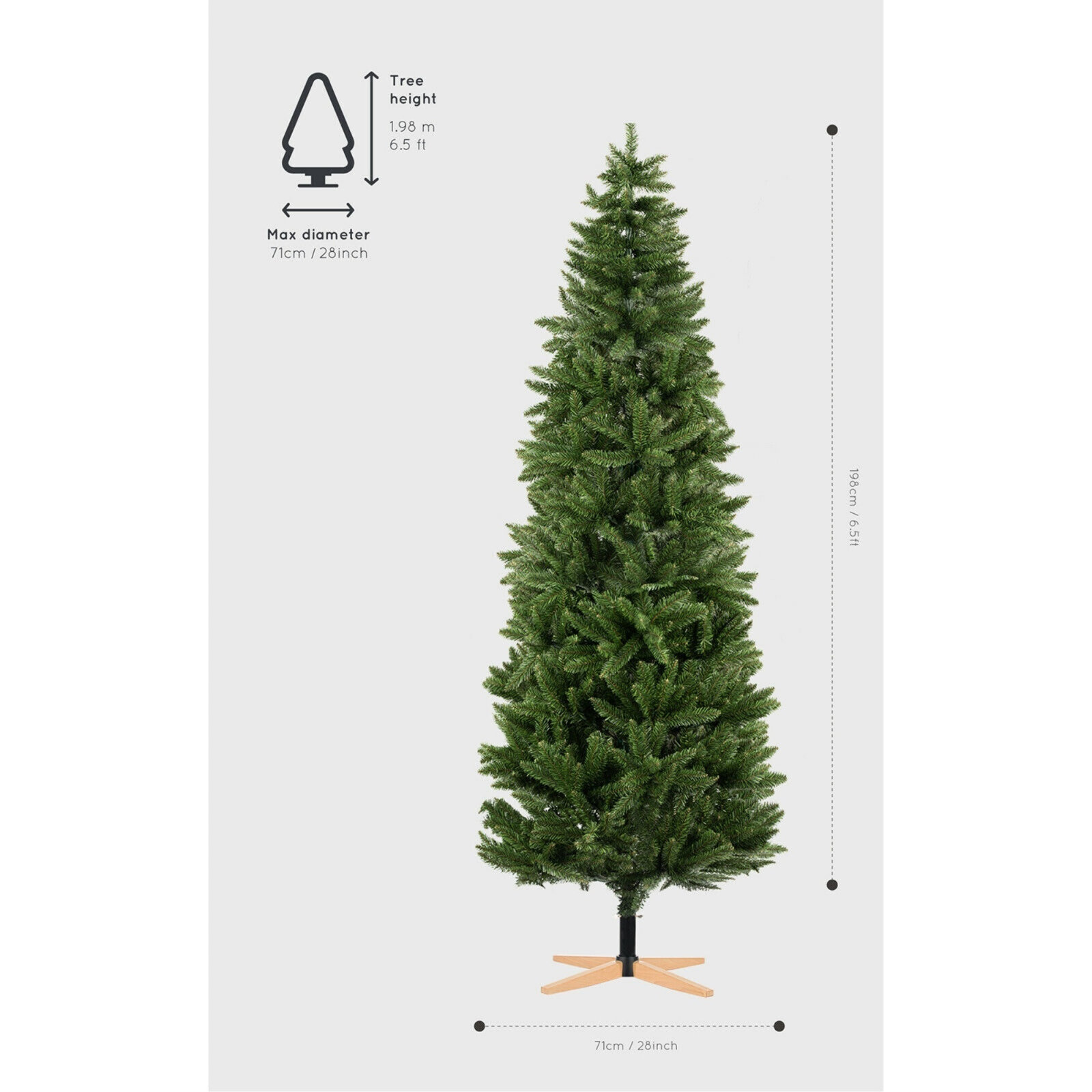 Artificial Live Tree Stand