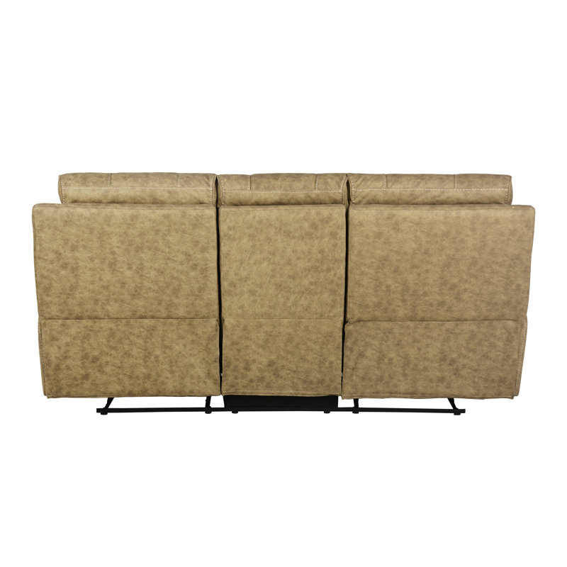 Serenity Lounge Reclining Sofa, Brun