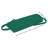 Casual Cushion Outdoor Chaise Headrest Pillow, Sunbrella Fade & Water Resistant for Chaise Loungers & Pool Recliners, 19"W x 8.5"L, 3.25" thick, Removable Cover, Canvas Forest Green-129892899