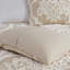 Housse de couette en coton chenille, double / grand, avec fermeture à boutons et cravate 3 pièces-129761541-129761542