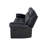 Modern 87.3" Wide Leatherette Manual Reclining Sofa，3-Seater Recliner，with Wall Hugger Design, Tab Pull Reclining and Comfortable Foam & Pocket Coil Seating-432100678