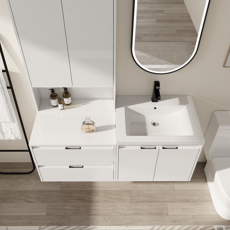Meuble-lavabo simple 48 po Modern