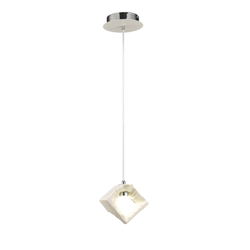 DiCaprio 1 - Light LED Mini Pendant, White