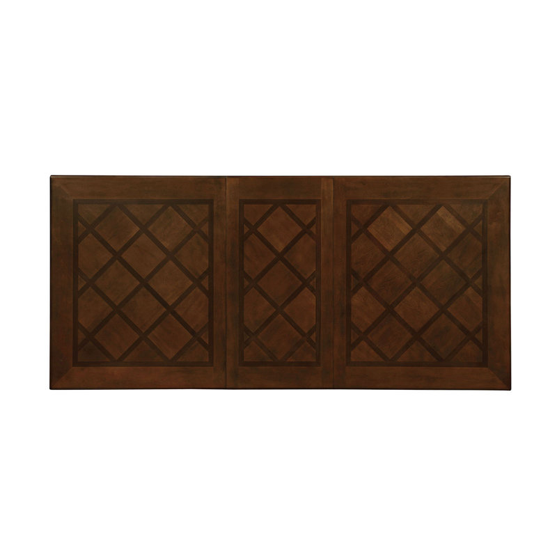 Silva Dining Table, Brown Cherry