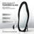 Full Length Mirror,63" x 24" Floor Mirror/ Wall Mirror, Flannel Wrapped Wooden Frame Floor Mirror,Irregular Wavy Mirror Standing/Halling Large Wall Mirror for Bedroom,Living Room, Dressing Room-118723051