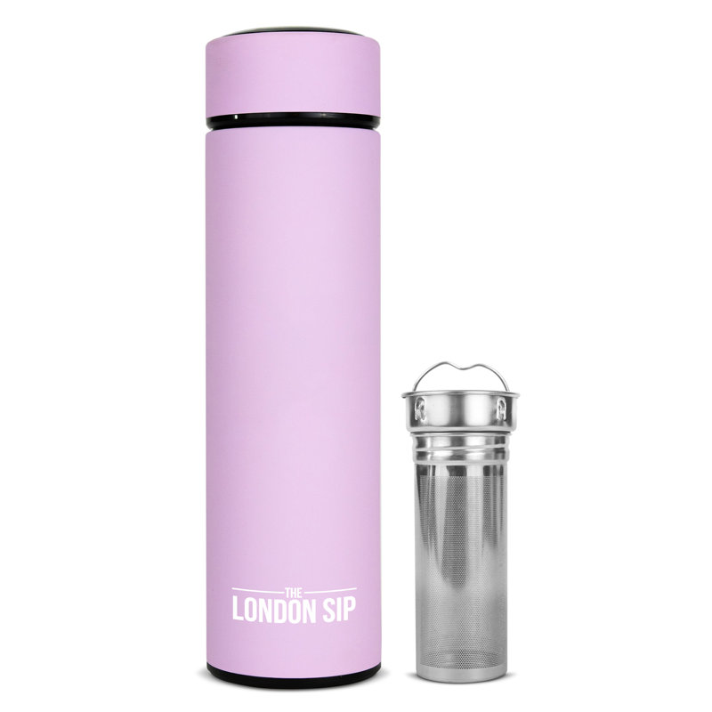 Bouteille infuseur de thé London 16 g, Mauve