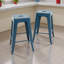 Tabourets de bar en métal Vogue Furniture Direct-125144601-141988136