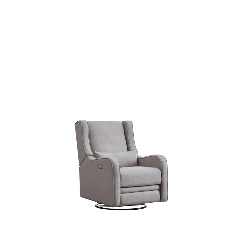 Upholstered Swivel Reclining Glider, Pearl River