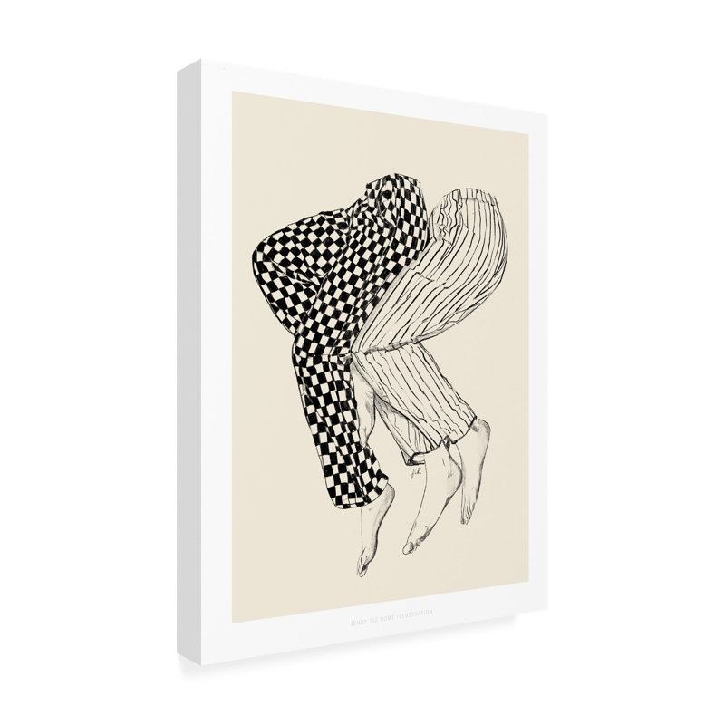 Œuvre sur toile, Bachelor, Jenny Liz, Rome, H 19 po x l 14 po
