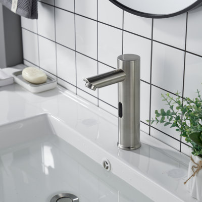 Touchless Hands-Free Sensor Bathroom Sink Faucet