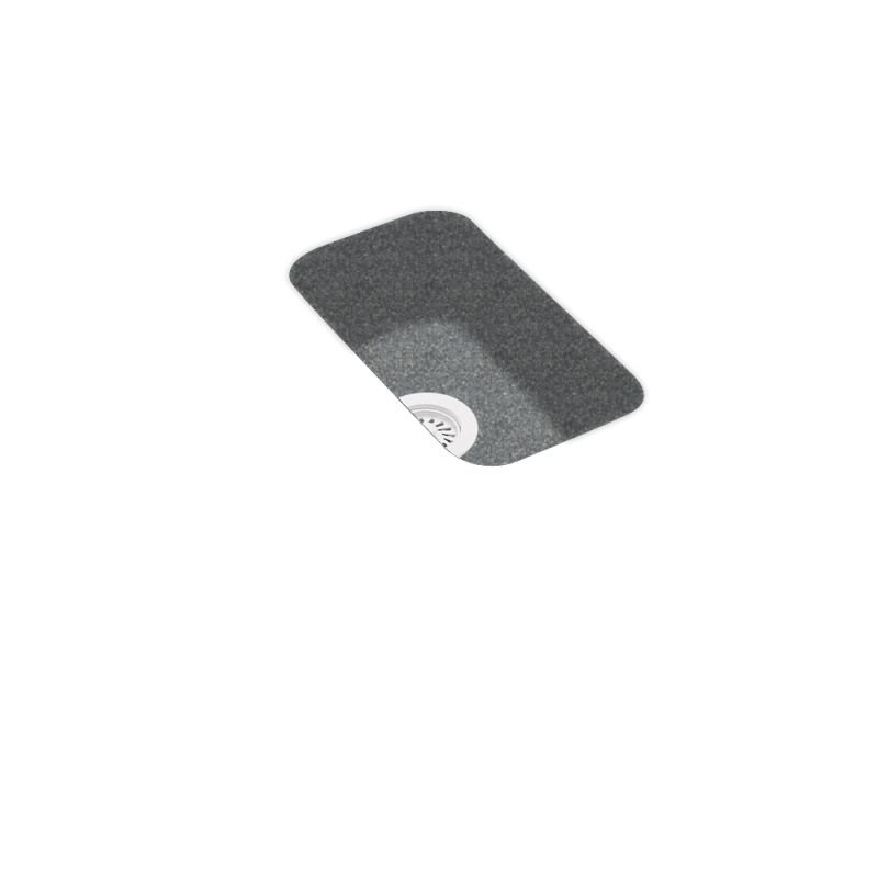 Single Bowl Solid Surface Kitchen Sink, Night Sky