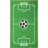 Furnish My Place 685 Solid Soccer Rug for Play Area | All Star Soccer Field Ground | Kids Playroom | Contemporary Design | Accent Rug Kindergarten | Green-532524020