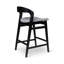 Modern Brazilian Upholstered Stool with Solid Wood Frame-574982040-574982016