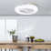 55cm LED Ceiling Fan with Remote Control and Light Kit Included