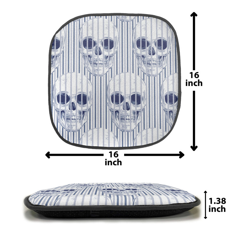 Outdoor 1.38'' Dining Chair Seat Cushion