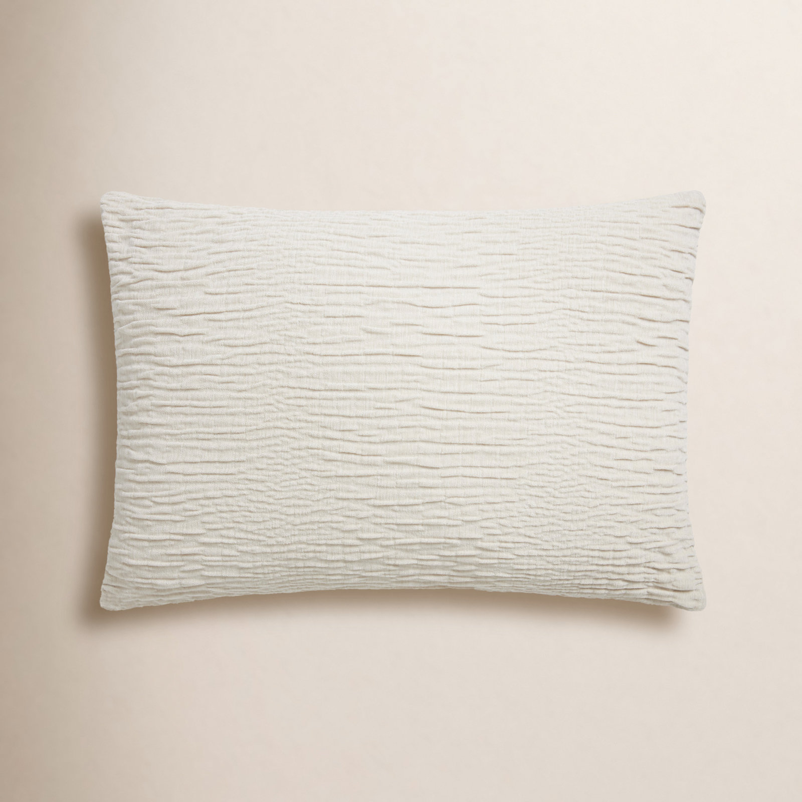 Edan Throw Pillow, 26" x 16", Silver, Pillow Cover Only - No Insert