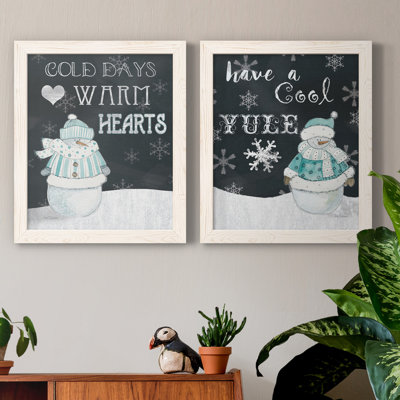" Cold Days Warm Hearts " 2 - Pieces